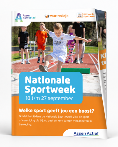 Nationale Sportweek boekje 2026